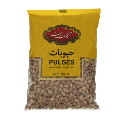 لوبیا چیتی کنسروی گلستان 900 گرم