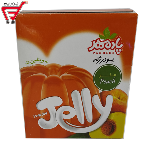 پودر ژله هلو پادمهر 100 گرم 