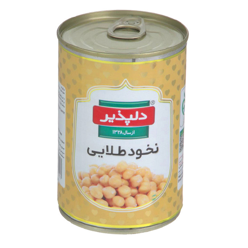 کنسرو نخود طلایی دلپذیر 420 گرم 