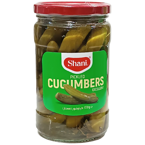 خیارشور ممتاز شانی 670 گرم 