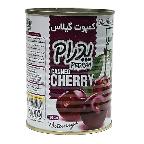 کمپوت گیلاس پدرام 350 گرم