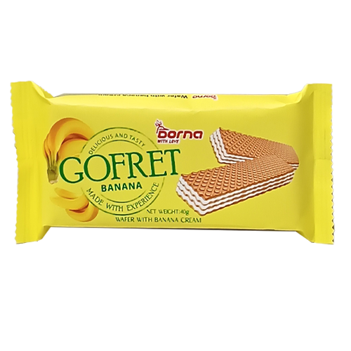 ویفر موزی درنا 40 گرم 
