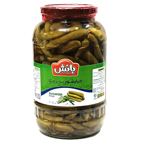خیارشور سوپر ویژه بانش 1500گرم 