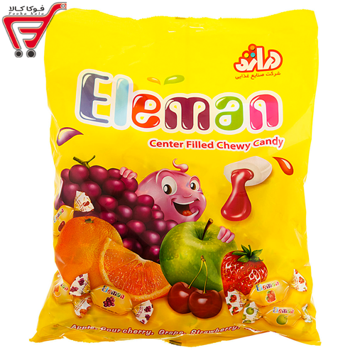 تافی مغزدار میوه ای المان 650 گرم 