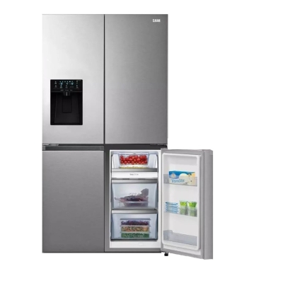 یخچال فریزر ساید 4 درب ROMANO S نقره ای سام