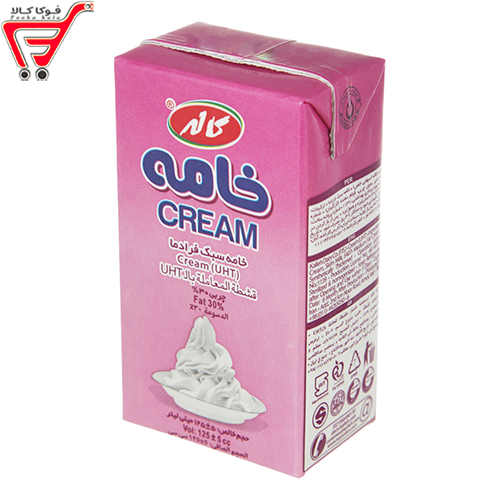 خامه کاله 125 گرم 