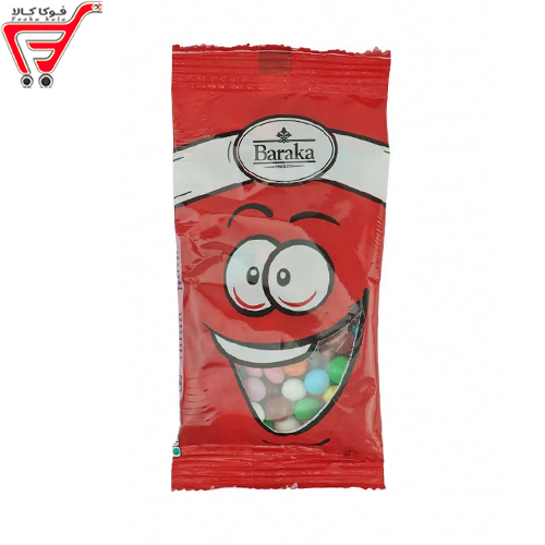 دراژه شکلات رنگی باراکا 45 گرم 