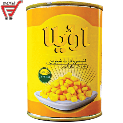 کنسرو ذرت اویلا 380 گرم * قدیم * ا.ن 1406/5/10