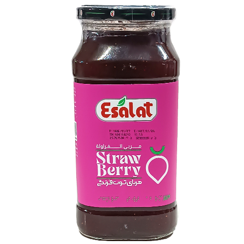 مربا توت فرنگی اصالت 750 گرم 