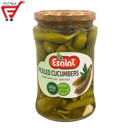 خیارشور ممتاز اصالت 680 گرم 