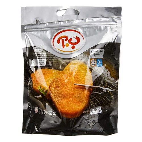 شنیتسل مرغ ب.آ 950گرم 