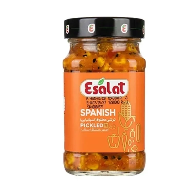 ترشی مخلوط ( اسپانیایی ) اصالت 260 گرم 