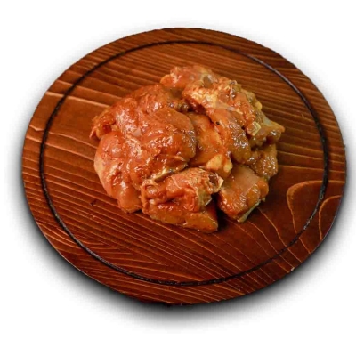 جوجه با استخوان با طعم زعفرانی بسته بندی 800 گرمی ( پرطلا ) 