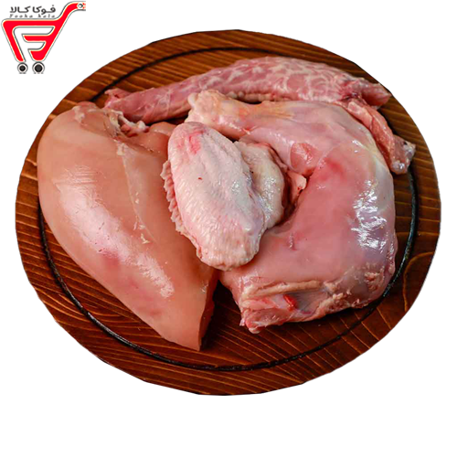 مرغ 8 تکه بسته بندی پرطلا 1800گرمی ( شمال )