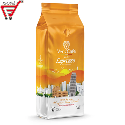 پودر قهوه اسپرسو مدیوم ونز کافه 250 گرم 
