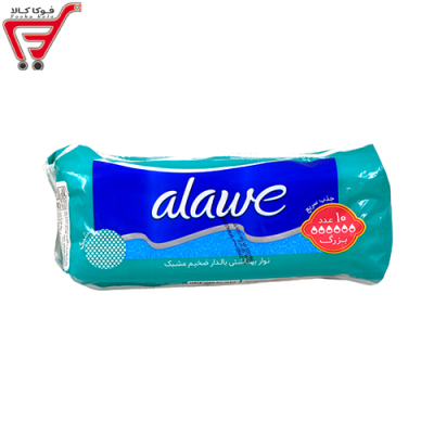 نواربهداشتی بالدارمشبک بزرگ آلاوه 10 عددی * ویژه * 
