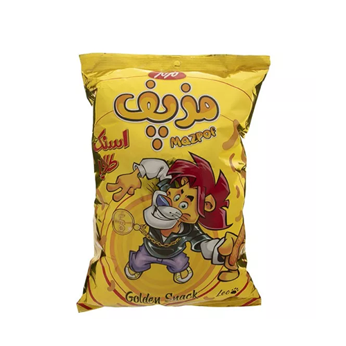 اسنک پنیری طلایی مزمز 180 گرم