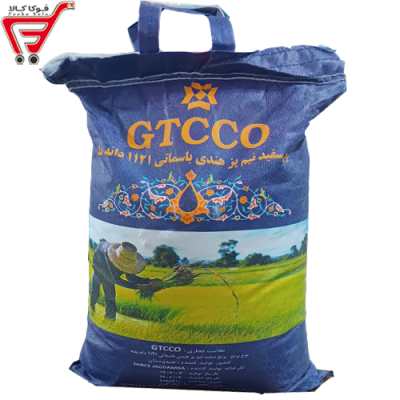برنج هندی 10 کیلویی  GTCCO  دانه بلند 1121