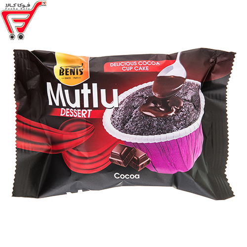 کاپ کیک دسری کاکائو بنیس 70 گرم 