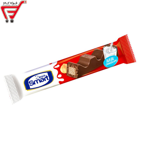 شکلات شیری مغزدار فندقی دریم اسمارت شیرین عسل 18 گرم