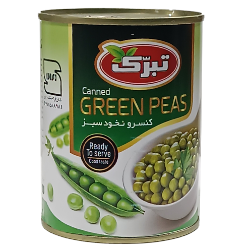 کنسرو نخودسبز تبرک 380 گرم 