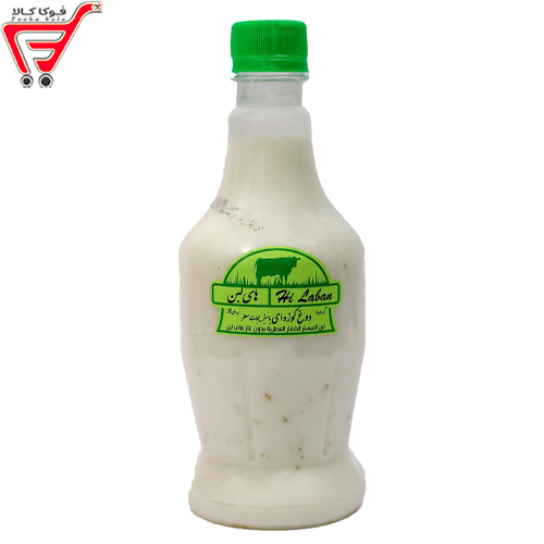 دوغ کوزه ای بدون گاز با سبزیجات معطر های لبن 500 سی سی