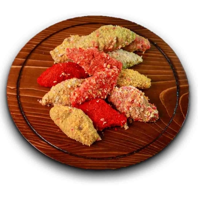 ناگت مرغ بسته بندی 800 گرمی پرطلا 