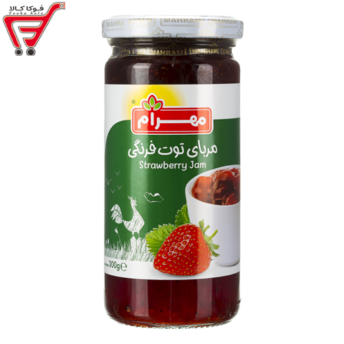 مربای توت فرنگی مهرام 300 گرم 
