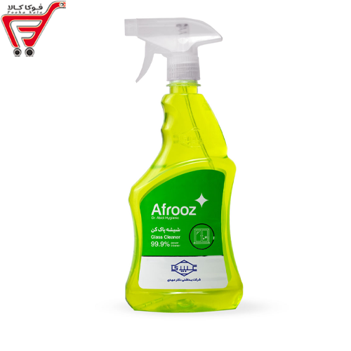 اسپری شیشه پاک کن افروز ( سبز )  500 گرم 