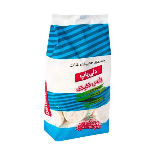 مینی رایس کیک برنجی دلی پاپ 100 گرم 
