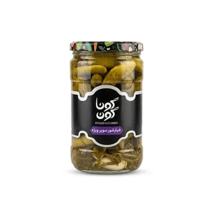 خیارشور سوپر ویژه گوناگون 680 گرم 