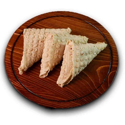 سمبوسه گوشت بسته بندی پنج عددی ( پرطلا ) 