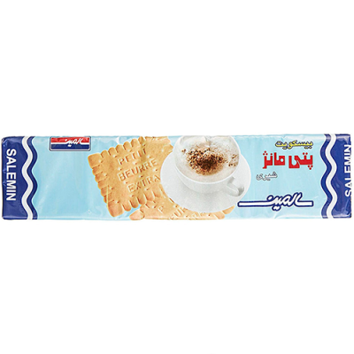 بیسکویت پتی مانژ شیری سالمین 125 گرم
