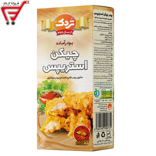 پودر آماده چیکن استریپس تردک 385 گرم 