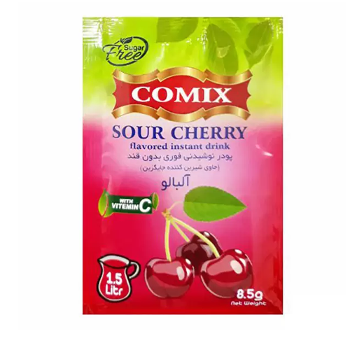 پودر شربت آلبالو کامیکس 8.5 گرم 