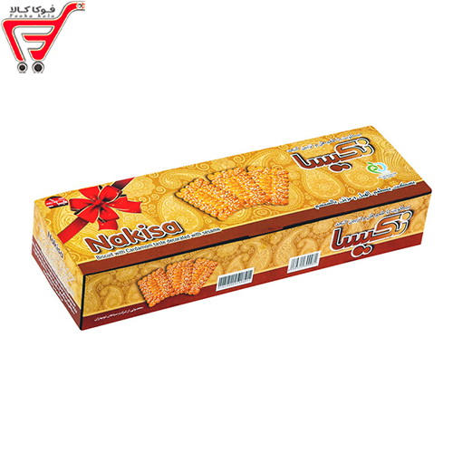 بیسکویت هل وتزیین کنجد نکیسا 760گرم 