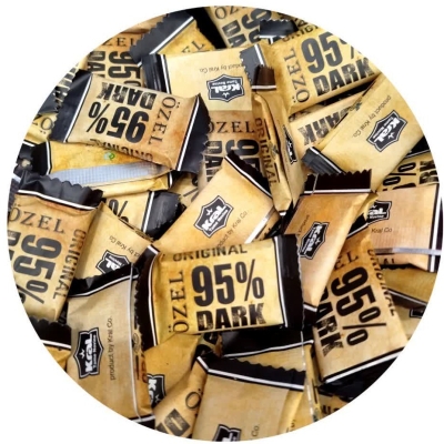 شکلات تلخ 95 دصد 250 گرمی 
