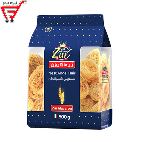 ماکاونی سوپی آشیانه زر 500 گرم 