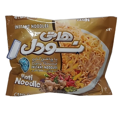 نودل با چاشنی کاری هاتی نودل 77 گرم 