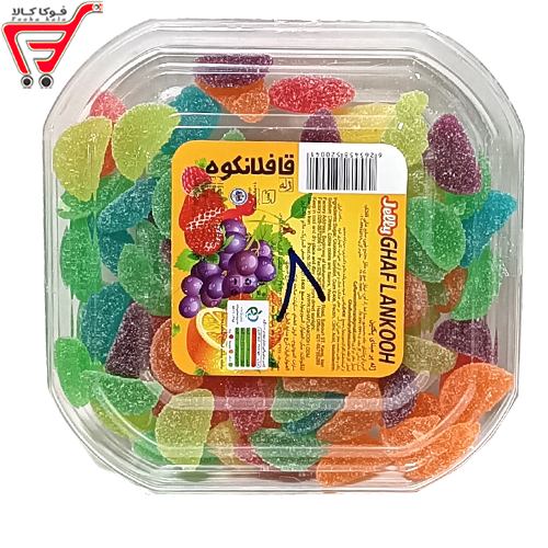 ژله میوه ای مخلوط شکری قافلانکوه - 500 گرم
