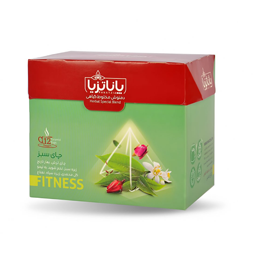 دمنوش چای سبز پاناتزیا 12 عددی 