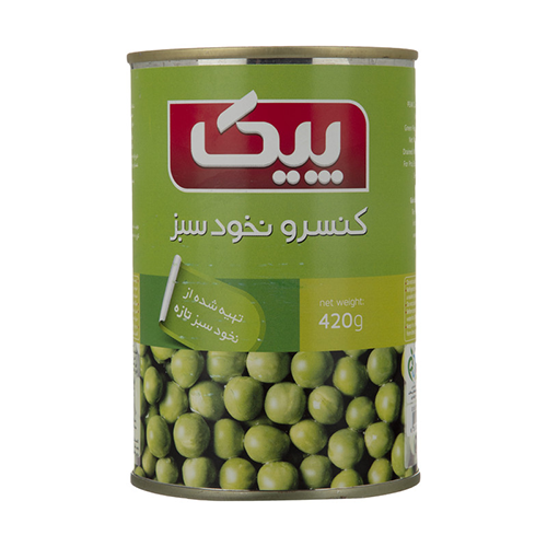 کنسرو نخود سبز پیک 420 گرم