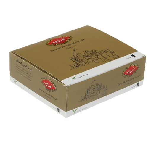 چای سیاه کیسه ای ممتاز هندوستان ( تشریفات ) گلستان 100 عددی 