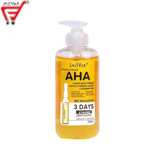 سرم روشن کننده و ضد جوش 500 میل ( AHA ) 