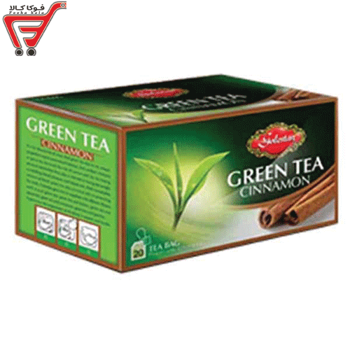 تی بگ چای سبزو دارچین گلستان 25عددی