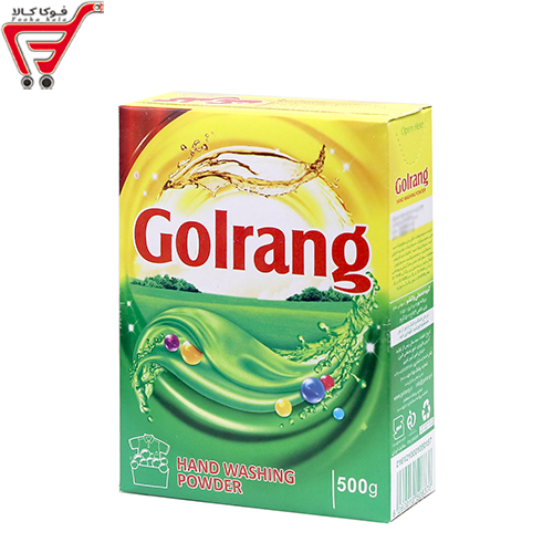 پودر لباسشویی دستی گلرنگ 500 گرم 
