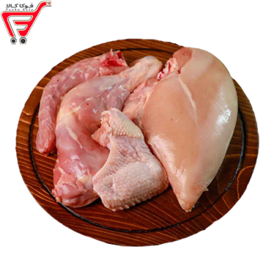 مرغ 4 تکه بسته بندی پرطلا 1800گرمی ( شمال )