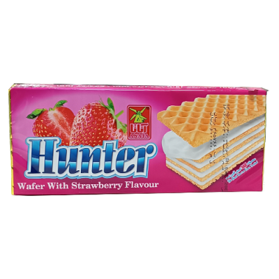ویفر توت فرنگی هانتر  آناتا 30 گرم 