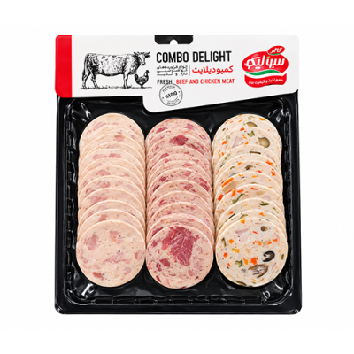 کالباس کمبو دیلایت وکیوم کاله 250 گرم