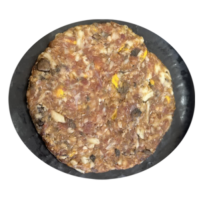 رویال برگر 120 گرمی بسته بندی یک عددی پرطلا 
